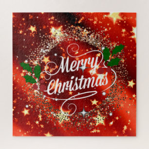 Merry Christmas sparkle and shine  Jigsaw Puzzle