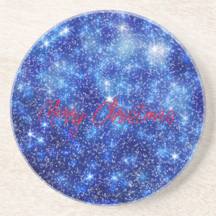 Merry Christmas  Square Paper Coaster