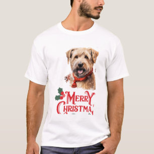 Merry Christmas Staffordshire Bull Terrier T-Shirt