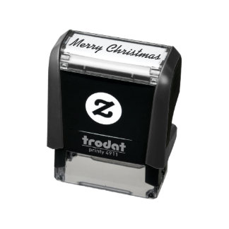 Merry Christmas stamp, merry christmas Self-inking Stamp