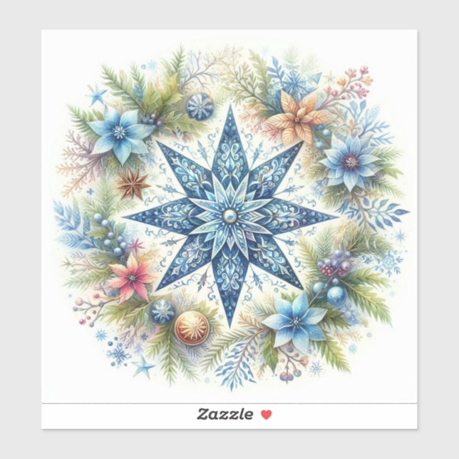 MERRY CHRISTMAS STAR (Sheet)