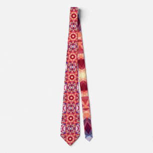 Merry Christmas Star Bright Red Party Gift Bold Tie