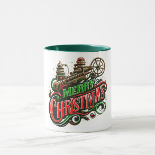 Merry Christmas steampunk Mug