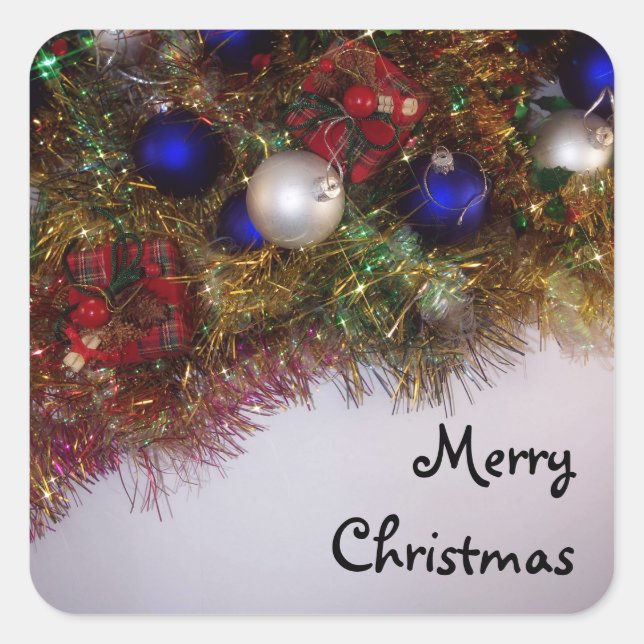 Merry Christmas Sticker (Front)
