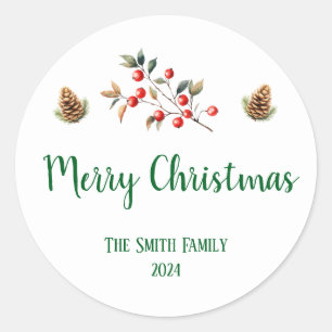 Merry Christmas Sticker