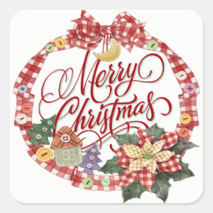 Merry Christmas Sticker