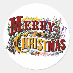 Merry Christmas Sticker