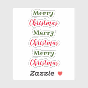 Merry Christmas Sticker