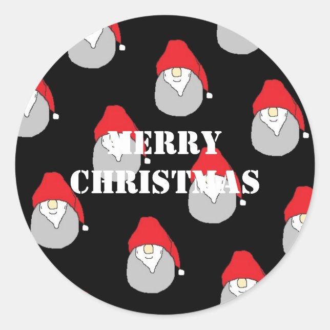 Merry Christmas Sticker (Front)