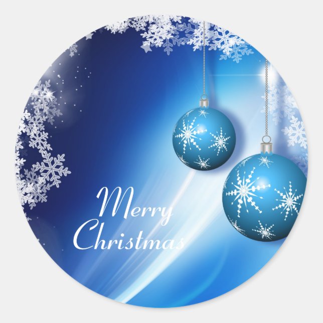 Merry Christmas Sticker (Front)