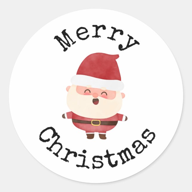 Merry Christmas stickers (Front)