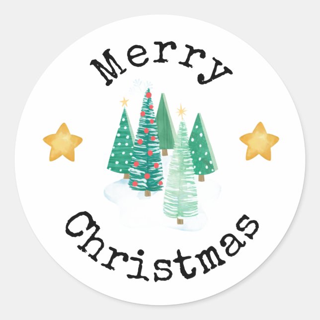 Merry Christmas stickers (Front)