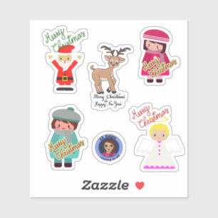 Merry Christmas Stickers