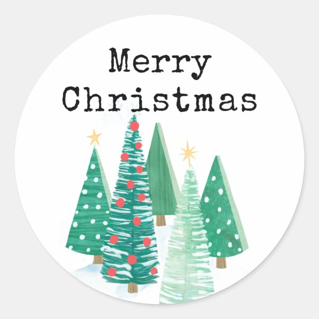 Merry Christmas stickers (Front)