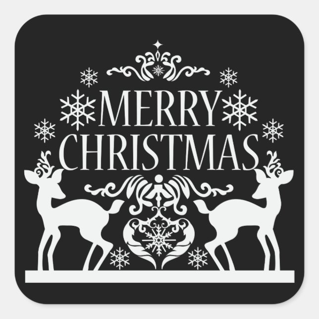 Merry Christmas Stickers (Front)