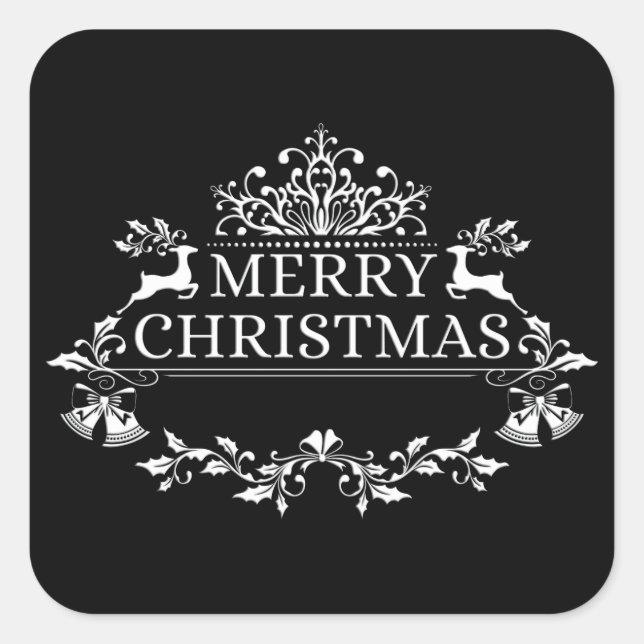 Merry Christmas Stickers (Front)