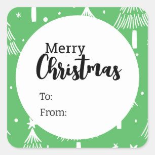 Merry Christmas Stickers