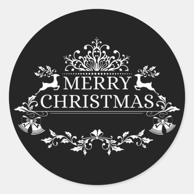 Merry Christmas Stickers (Front)