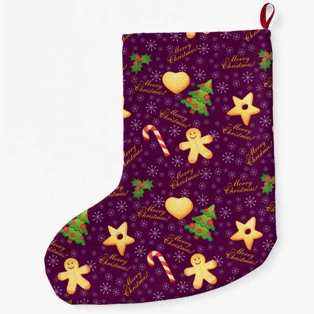 Merry Christmas Stocking (Back)