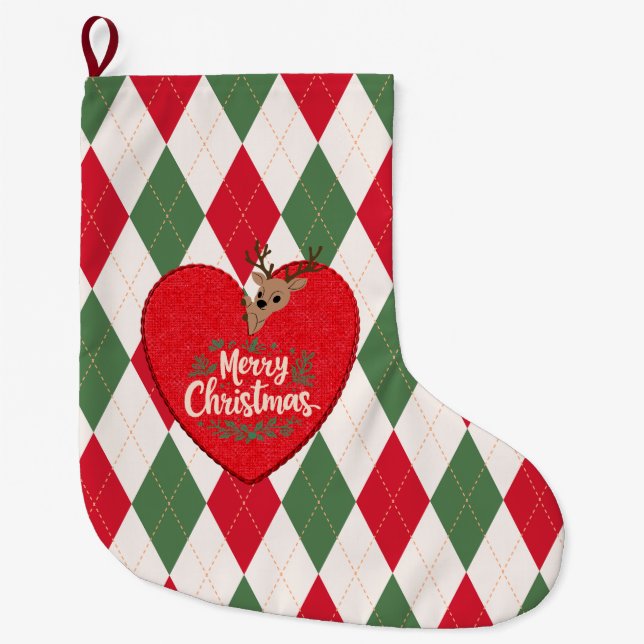 Merry Christmas Stocking (Front)