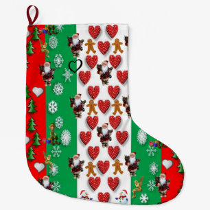 Merry Christmas Stocking Santa