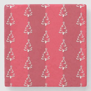 Merry Christmas Stone Coaster