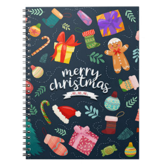 Merry Christmas Stuff Journals Notebooks