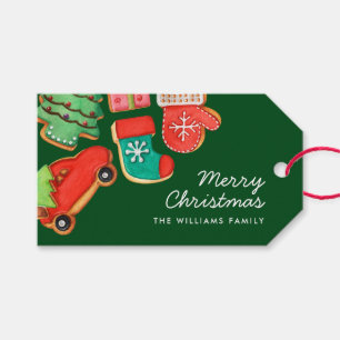 Merry Christmas Sugar Cookies Gift Tags
