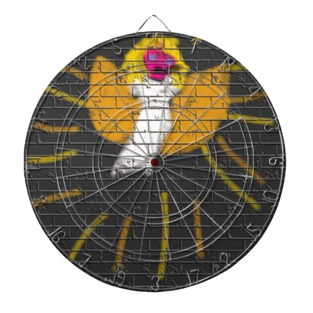 Merry Christmas Sun Moon Angel, Art by Kids :) Dartboard (Front)