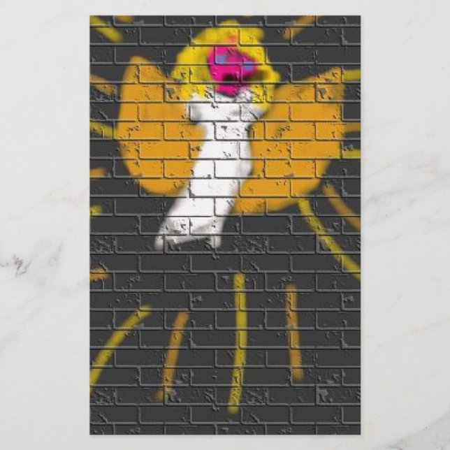 Merry Christmas Sun Moon Angel, Art by Kids :) Stationery (Front)