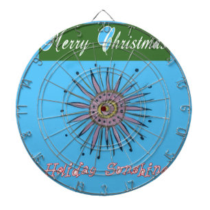 Merry Christmas Sunshine Holiday.png Dartboard