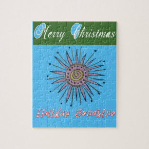 Merry Christmas Sunshine Holiday.png Jigsaw Puzzle