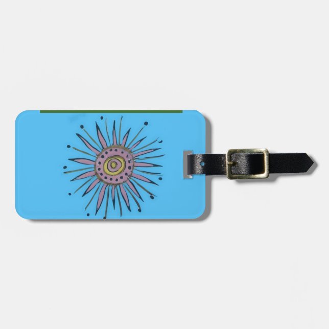 Merry Christmas Sunshine Holiday.png Luggage Tag (Front Horizontal)
