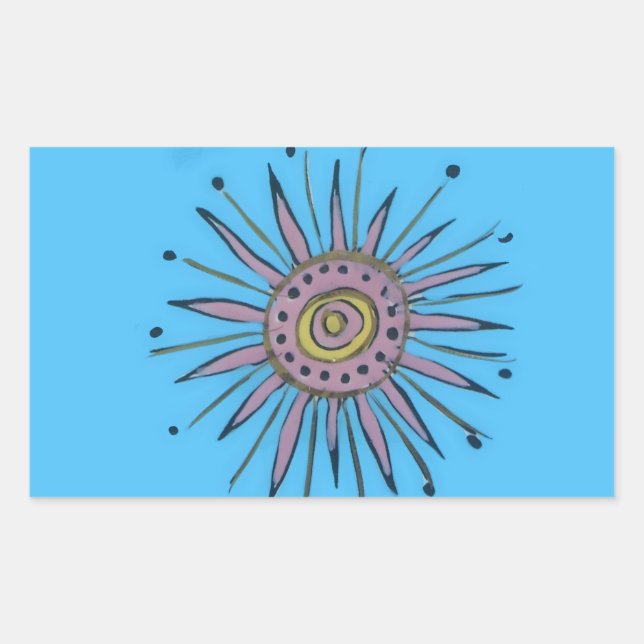 Merry Christmas Sunshine Holiday.png Rectangular Sticker (Front)