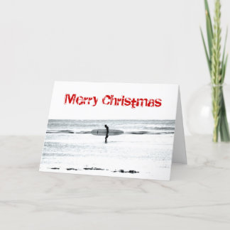Merry Christmas Surf Card