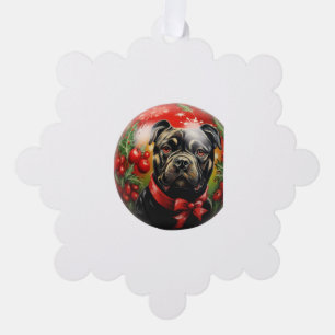 Merry Christmas Sussex Spaniel   Tree Decoration Card
