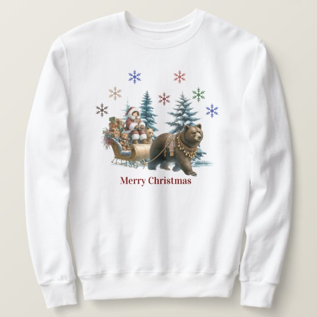 Merry Christmas Sweatshirt (Design Front)