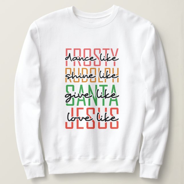 Merry christmas  sweatshirt (Design Front)