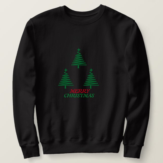 Merry Christmas Sweatshirt (Design Front)