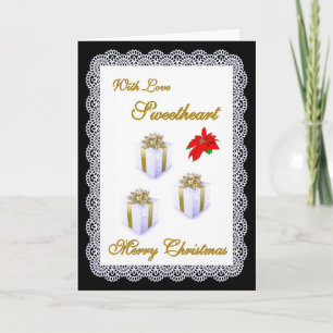 Merry Christmas / Sweetheart Holiday Card