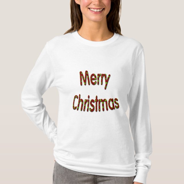 Merry Christmas T-Shirt (Front)