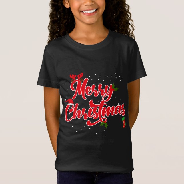 Merry Christmas T-Shirt (Front)