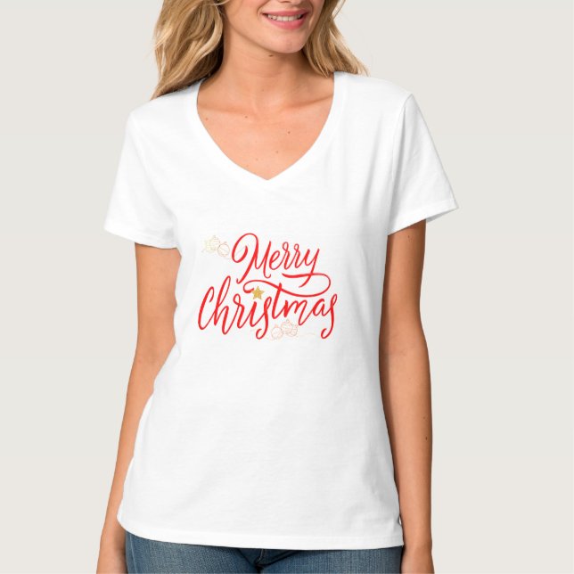 Merry Christmas T-Shirt (Front)