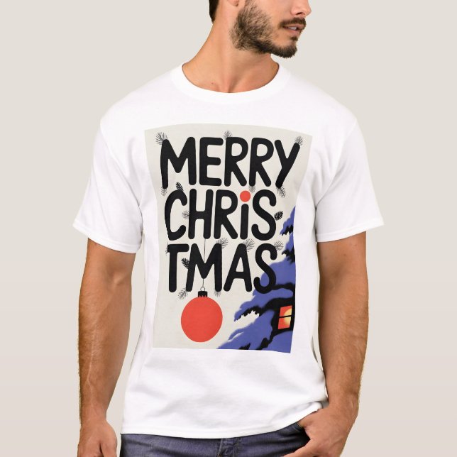 Merry Christmas T-Shirt (Front)