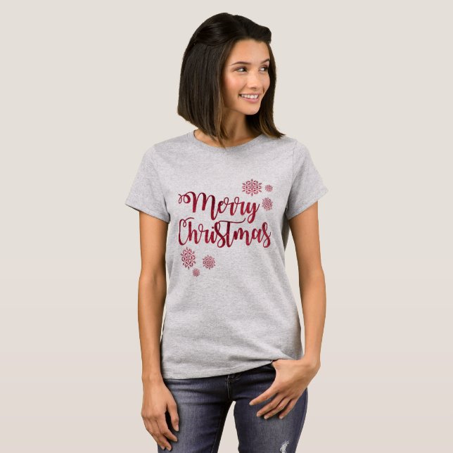 Merry Christmas T-Shirt (Front Full)