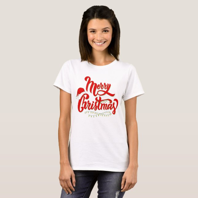 Merry christmas T-Shirt (Front Full)