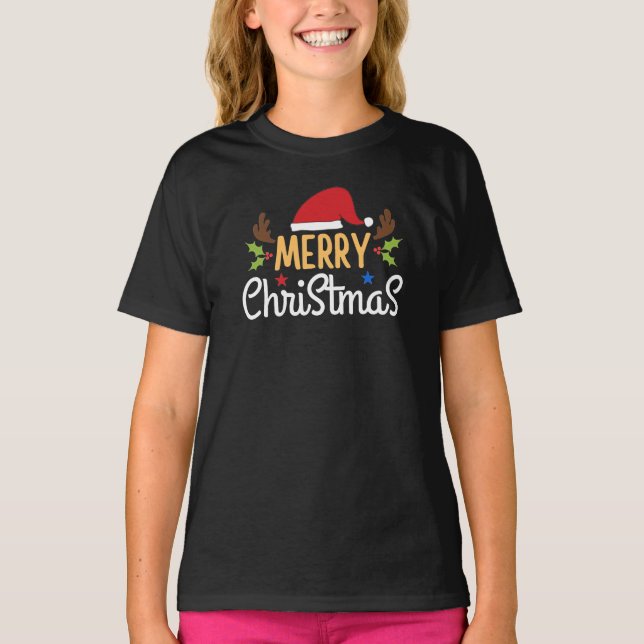 Merry Christmas T-Shirt (Front)