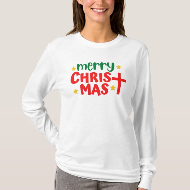 Merry Christmas T-Shirt (Front)