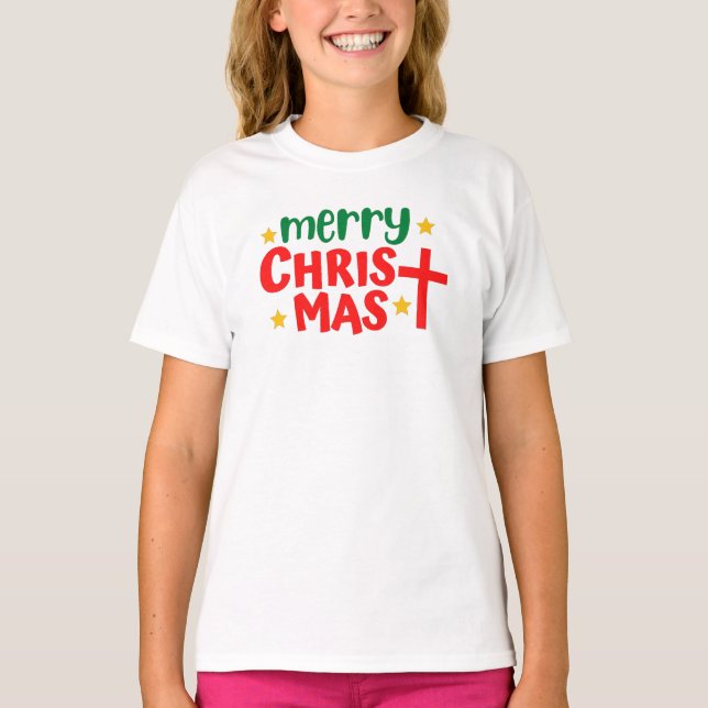 Merry Christmas T-Shirt (Front)