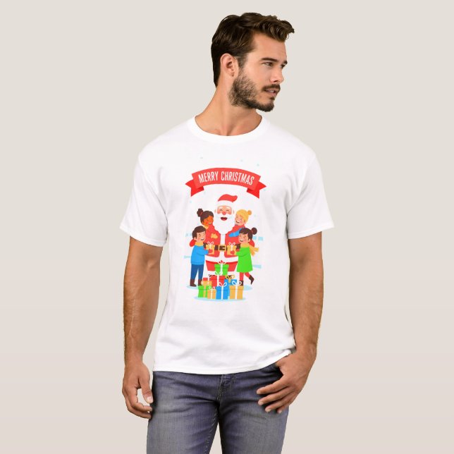 MERRY CHRISTMAS T SHIRT (Front Full)